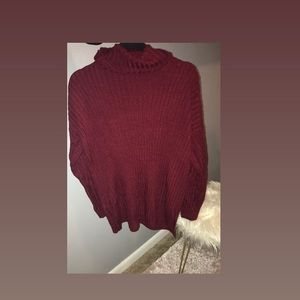 Red Fashion Nova Sweater